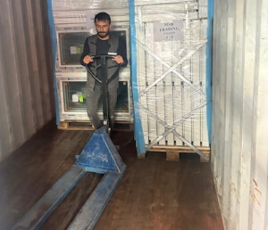 Wholesale shipment of egress windows
